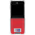 Iceland Soccer Flag Galaxy Z Flip6 Clear Case